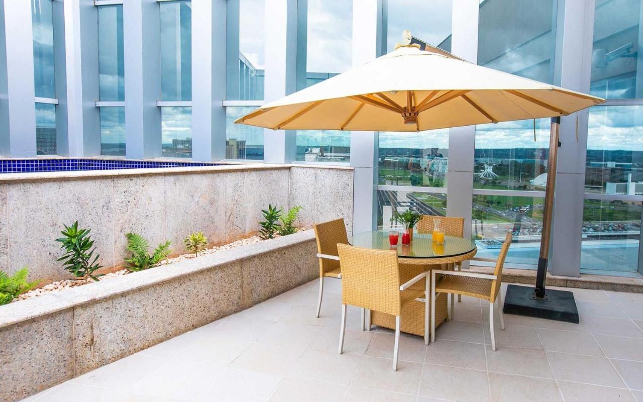 V1005 Flat 10º Andar Com Vista Para Esplanada Brasília Ngoại thất bức ảnh
