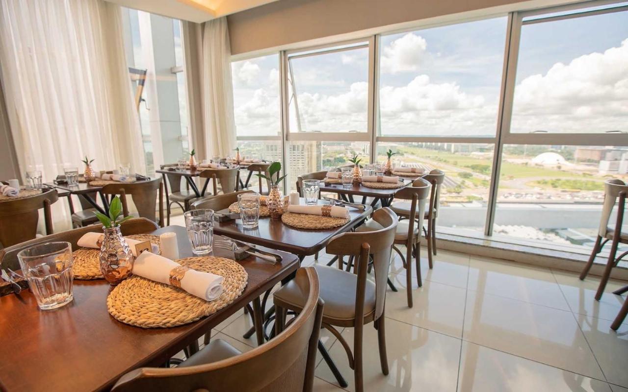 V1005 Flat 10º Andar Com Vista Para Esplanada Brasília Ngoại thất bức ảnh